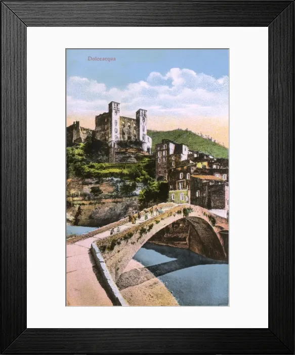 Framed Print : Dolceacqua, Italy - close to the French border Framed Print : Dolceacqua, Italy - close to the French border