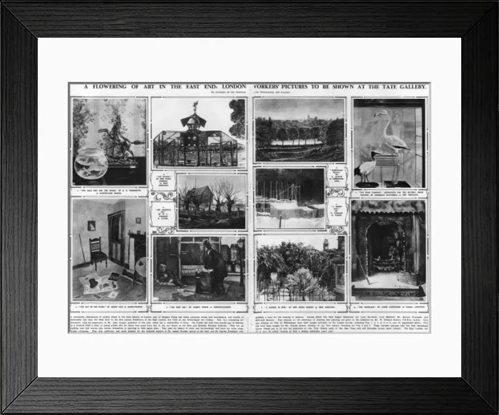 Framed Print : East London Art Club exhibition Framed Print : East London Art Club exhibition