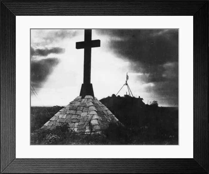 Framed Print : 2nd Australian Division Memorial, Pozieres, France, WW1 Framed Print : 2nd Australian Division Memorial, Pozieres, France, WW1