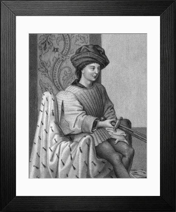 Framed Print : Jean IV De Bretagne Framed Print : Jean IV De Bretagne