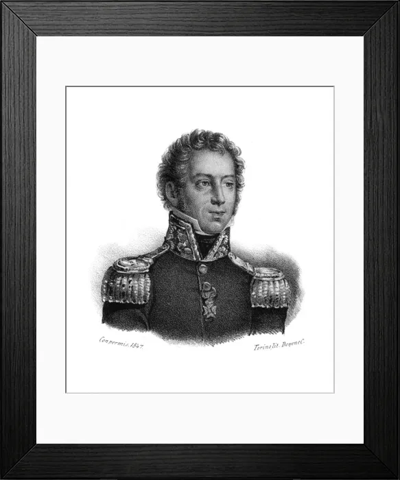 Framed Print : Louis De Bourmont Framed Print : Louis De Bourmont