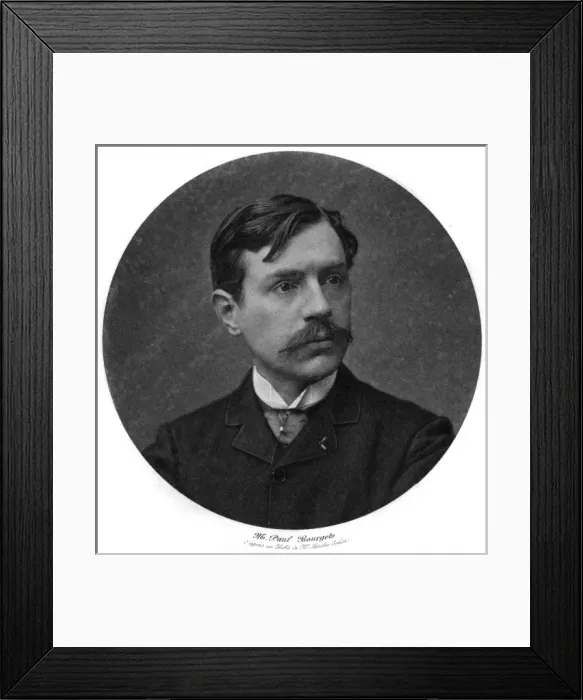 Framed Print : Paul Bourget Photo Framed Print : Paul Bourget Photo