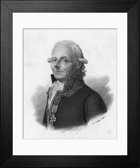 Framed Print : Nic. Thomas Bremontier Framed Print : Nic. Thomas Bremontier