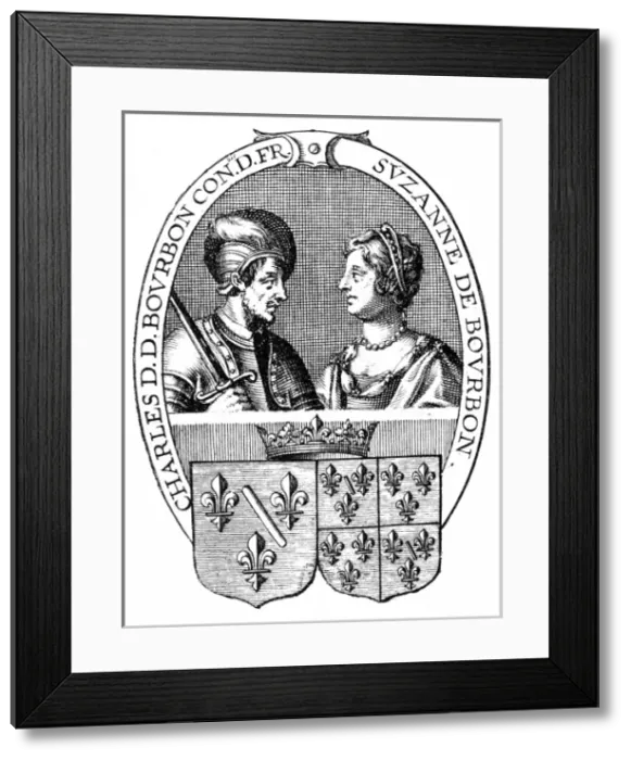 Framed Print : Charles Duc De Bourbon 4 Framed Print : Charles Duc De Bourbon 4