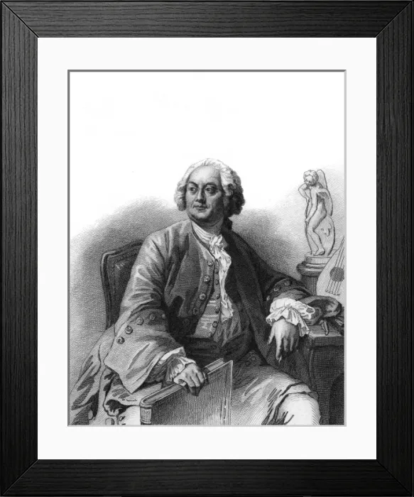 Framed Print : Edme Bouchardon Framed Print : Edme Bouchardon