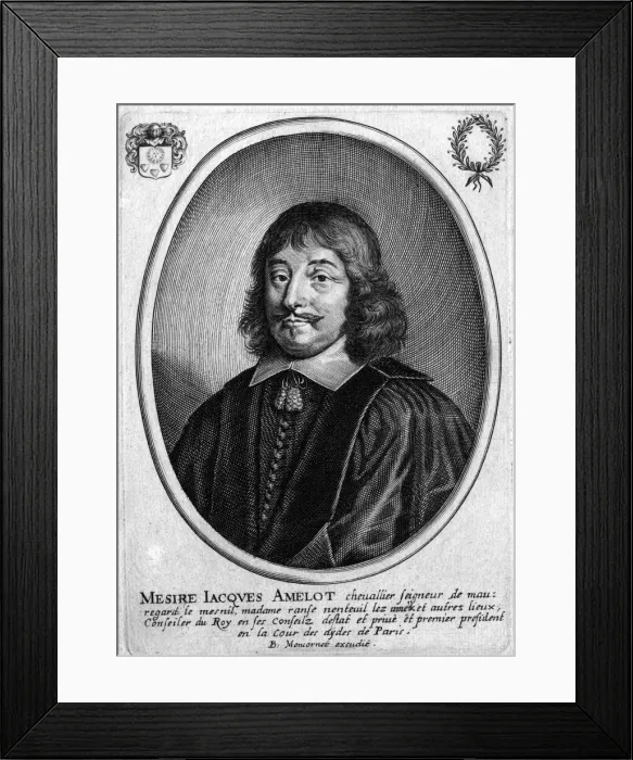 Framed Print : Jacques Amelot Framed Print : Jacques Amelot