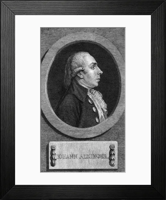 Framed Print : Johann Baptist Alxinger Framed Print : Johann Baptist Alxinger