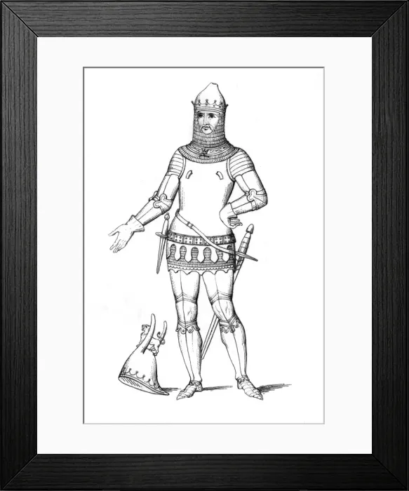 Framed Print : Jean IV De Bretagne Framed Print : Jean IV De Bretagne
