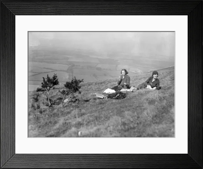 Framed Print : South Downs Picnic Framed Print : South Downs Picnic