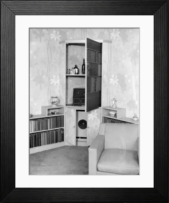 Framed Print : FALSE BOOKCASE Framed Print : FALSE BOOKCASE