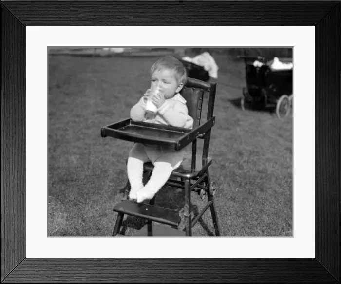 Framed Print : Baby Drinking Milk Framed Print : Baby Drinking Milk