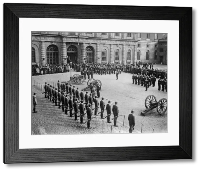 Framed Print : Swedish Military Review Framed Print : Swedish Military Review
