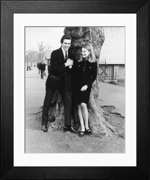 Framed Print : Teenage Couple Framed Print : Teenage Couple