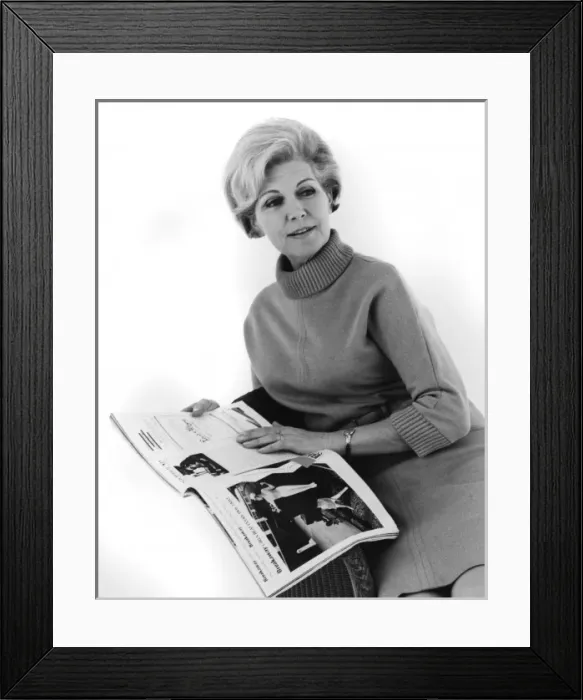 Framed Print : Reading a Magazine Framed Print : Reading a Magazine