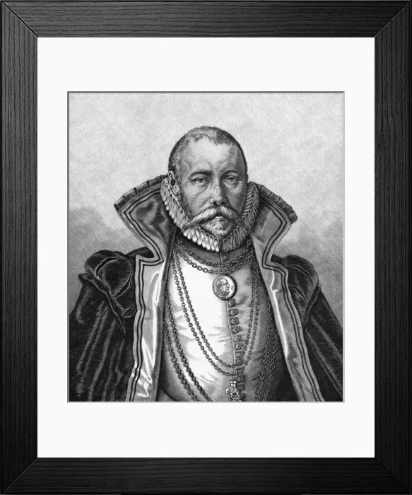 Framed Print : Tycho Brahe (Gheyn) Framed Print : Tycho Brahe (Gheyn)
