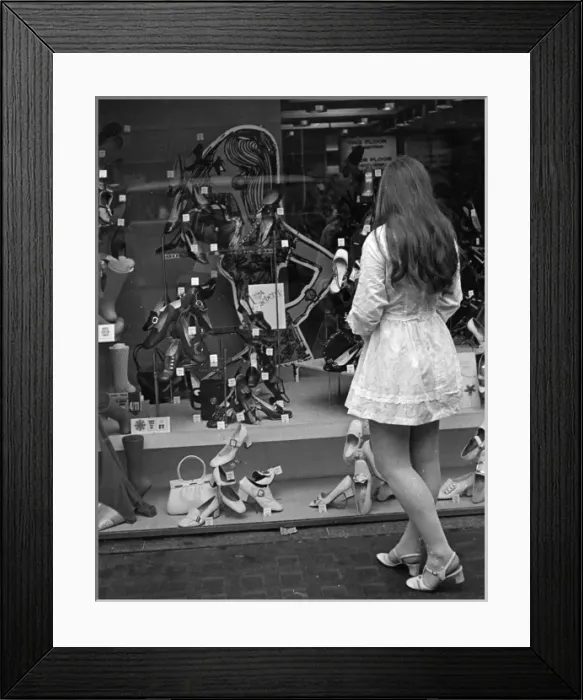 Framed Print : Window Shopping Framed Print : Window Shopping