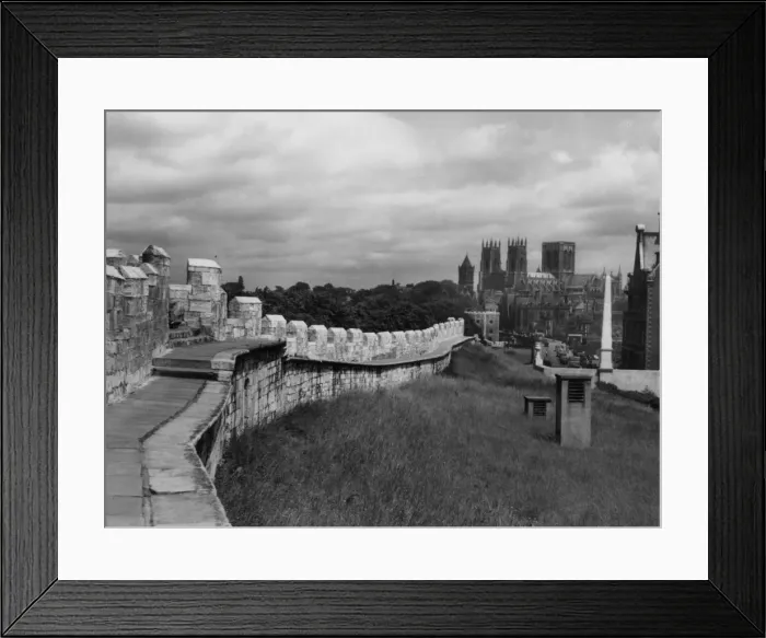 Framed Print : York City Walls Framed Print : York City Walls