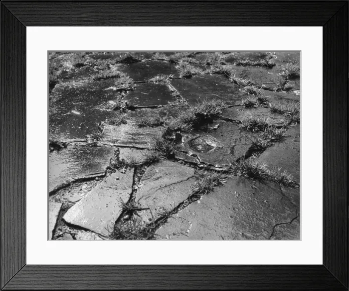 Framed Print : Crazy Paving Framed Print : Crazy Paving