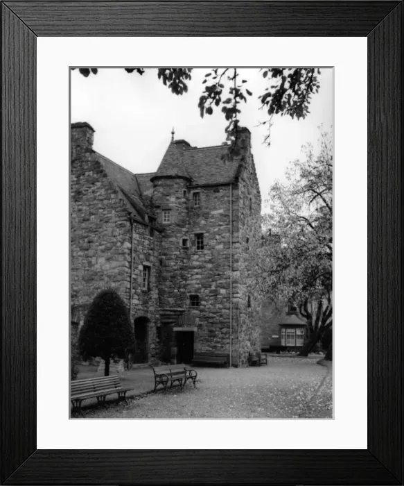 Framed Print : Mary, Queen of Scots house Framed Print : Mary, Queen of Scots house