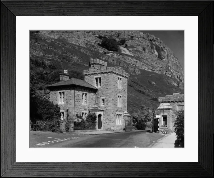 Framed Print : Welsh Lodge Gate Framed Print : Welsh Lodge Gate