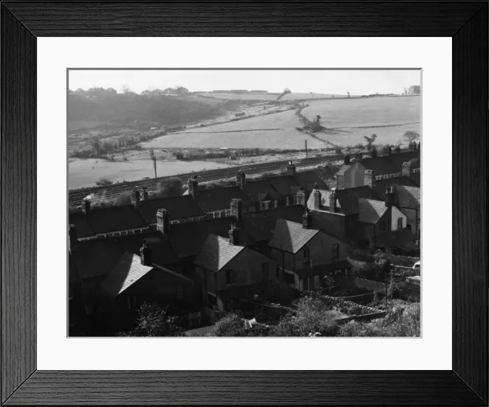 Framed Print : Railway Terraces Framed Print : Railway Terraces