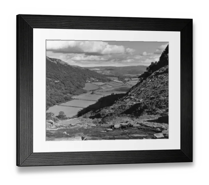 Framed Print : Welsh Valley Framed Print : Welsh Valley