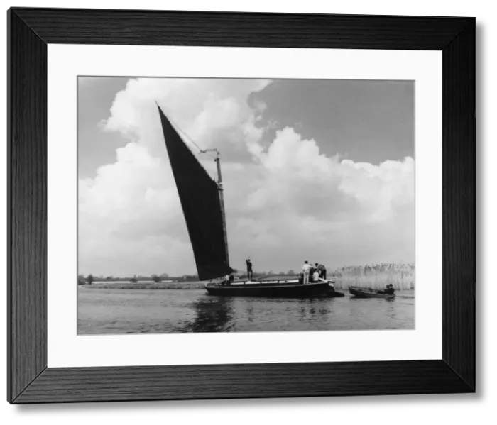 Framed Print : Wherries on the Yare Framed Print : Wherries on the Yare