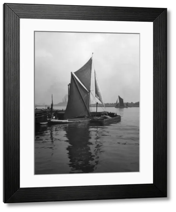 Framed Print : Thames Barges Framed Print : Thames Barges