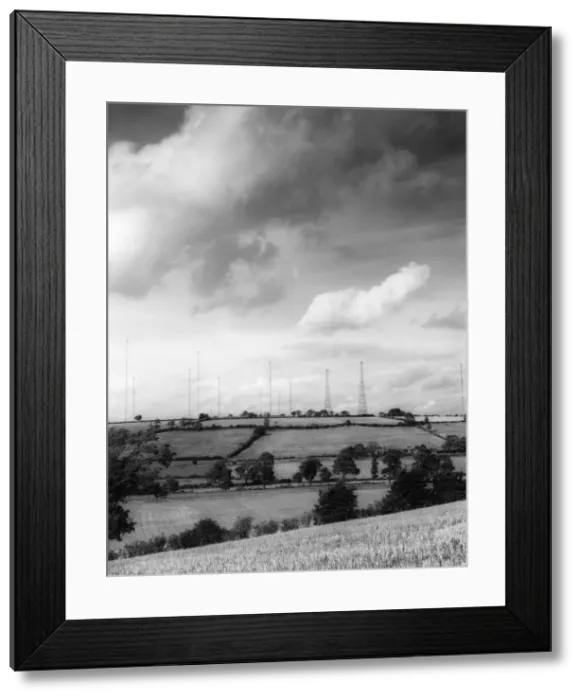 Framed Print : B. B. C. Masts Framed Print : B. B. C. Masts