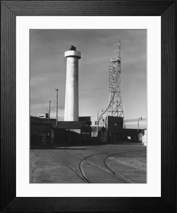Framed Print : Radar Tower Framed Print : Radar Tower