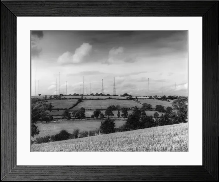 Framed Print : B. B. C. Masts Framed Print : B. B. C. Masts