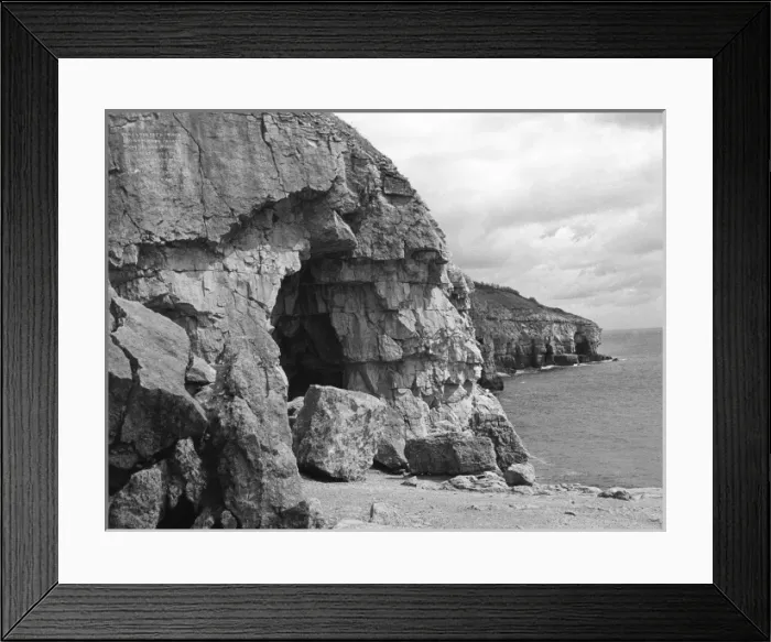 Framed Print : Tilly Whim Caves Framed Print : Tilly Whim Caves