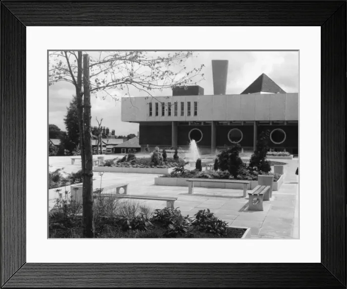 Framed Print : Modern Municipal Offices Framed Print : Modern Municipal Offices