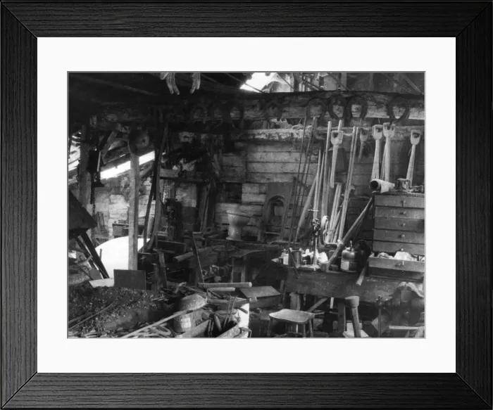 Framed Print : Blacksmiths Interior Framed Print : Blacksmiths Interior