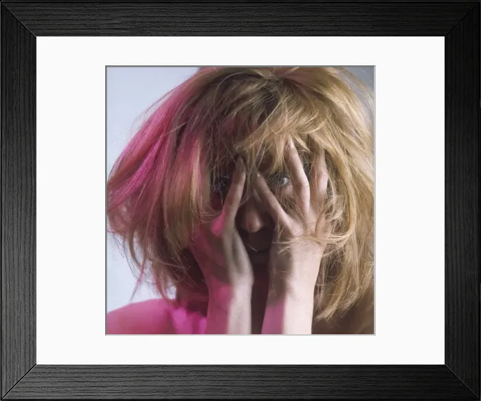 Framed Print : Distressed Model Framed Print : Distressed Model