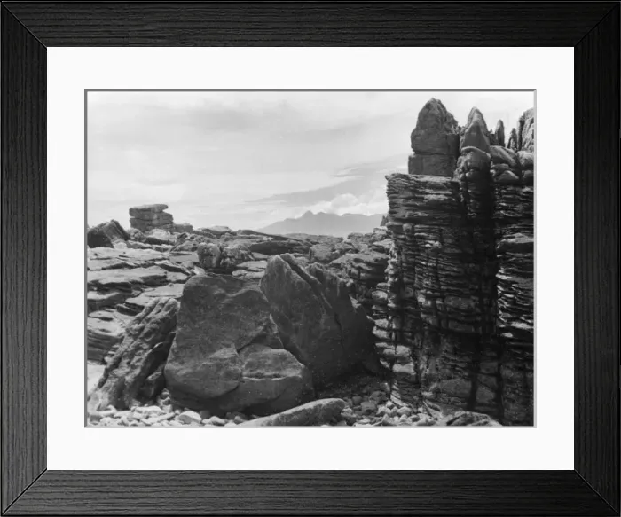 Framed Print : Isle of Skye Rocks Framed Print : Isle of Skye Rocks