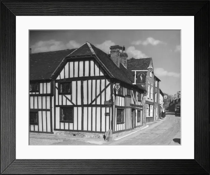 Framed Print : Leather Bottle, Cobham Framed Print : Leather Bottle, Cobham