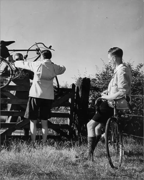 Cycling over a Stile