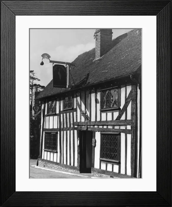 Framed Print : Leather Bottle, Cobham Framed Print : Leather Bottle, Cobham