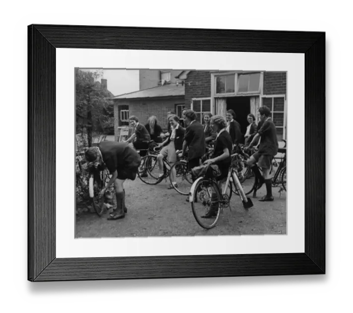 Framed Print : Ladies Cycling Club Framed Print : Ladies Cycling Club