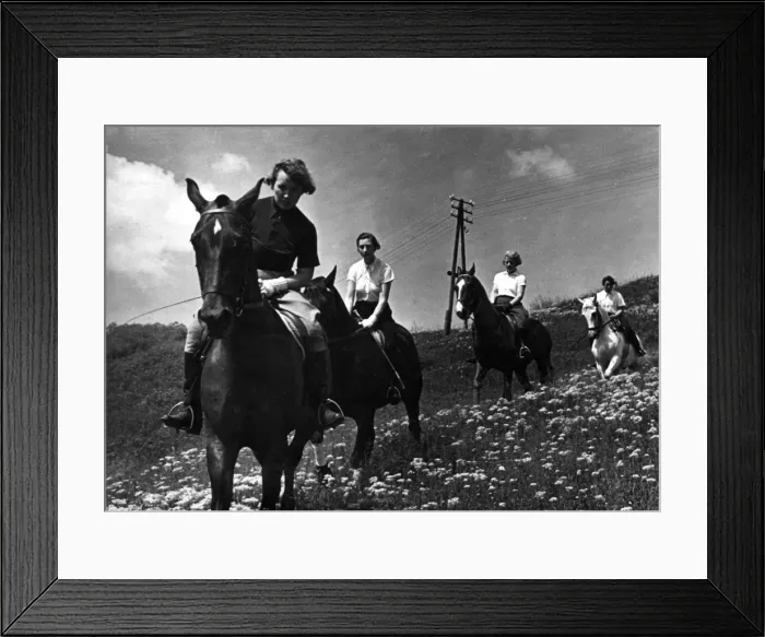 Framed Print : Lady Horse Riders Framed Print : Lady Horse Riders