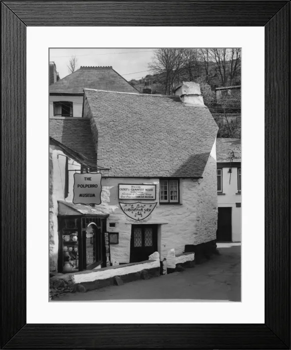 Framed Print : Polperro Museum Framed Print : Polperro Museum