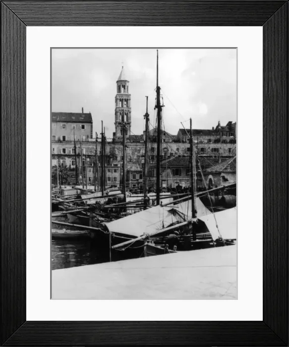 Framed Print : Croatia / Split Harbour Framed Print : Croatia / Split Harbour