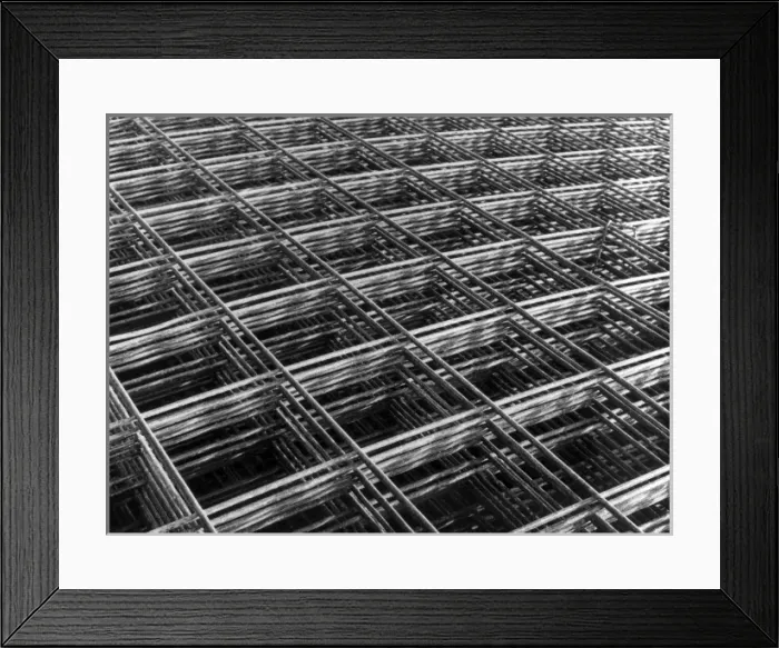 Framed Print : Steel Mesh Pattern Framed Print : Steel Mesh Pattern
