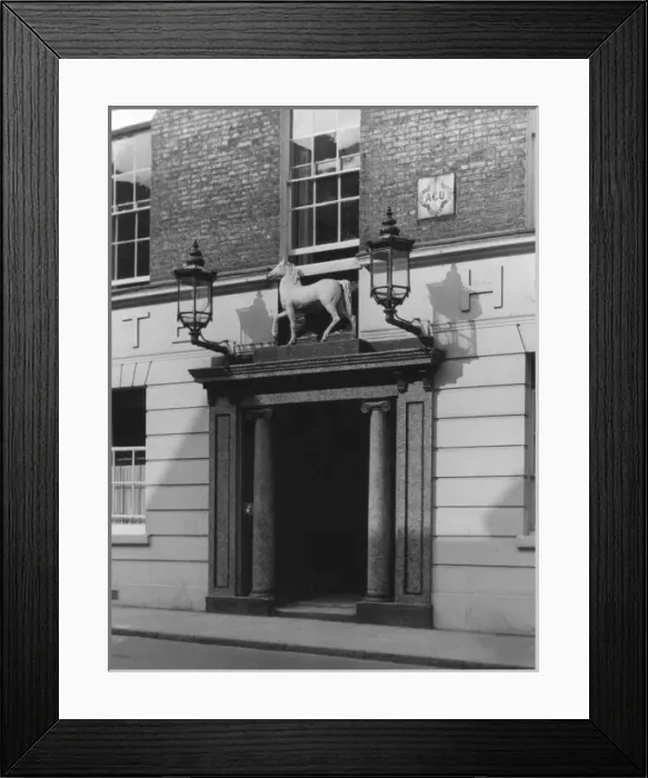Framed Print : Great White Horse Inn Framed Print : Great White Horse Inn