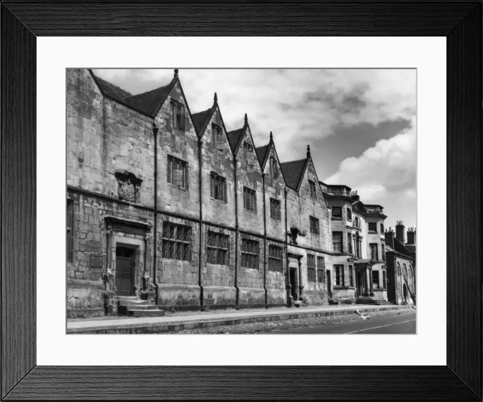 Framed Print : Ashbourne Grammar School
