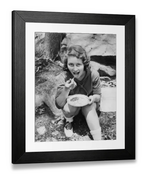 Framed Print : Camping Beans Framed Print : Camping Beans