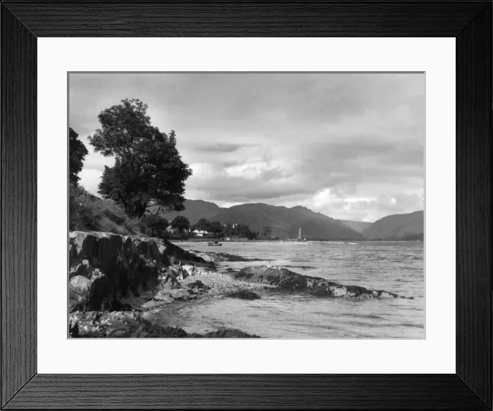 Framed Print : LOCH LONG. A charming view of Loch Long, a sea loch, near Duncon, Argyllshire, Scotland Framed Print : LOCH LONG. A charming view of Loch Long, a sea loch, near Duncon, Argyllshire, Scotland