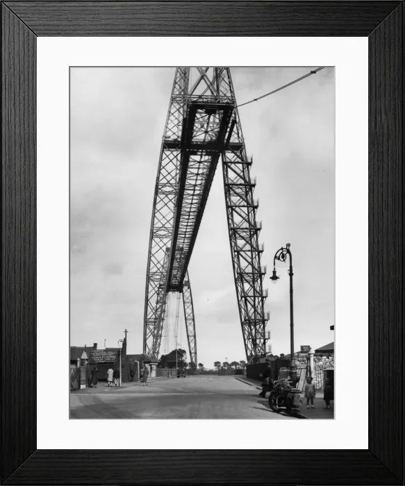 Framed Print : Newport Bridge Framed Print : Newport Bridge