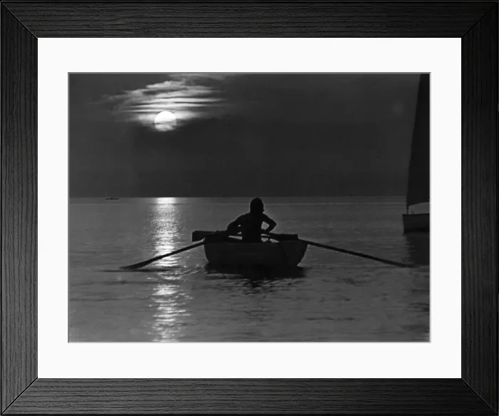 Framed Print : Moonlight Boat Trip Framed Print : Moonlight Boat Trip